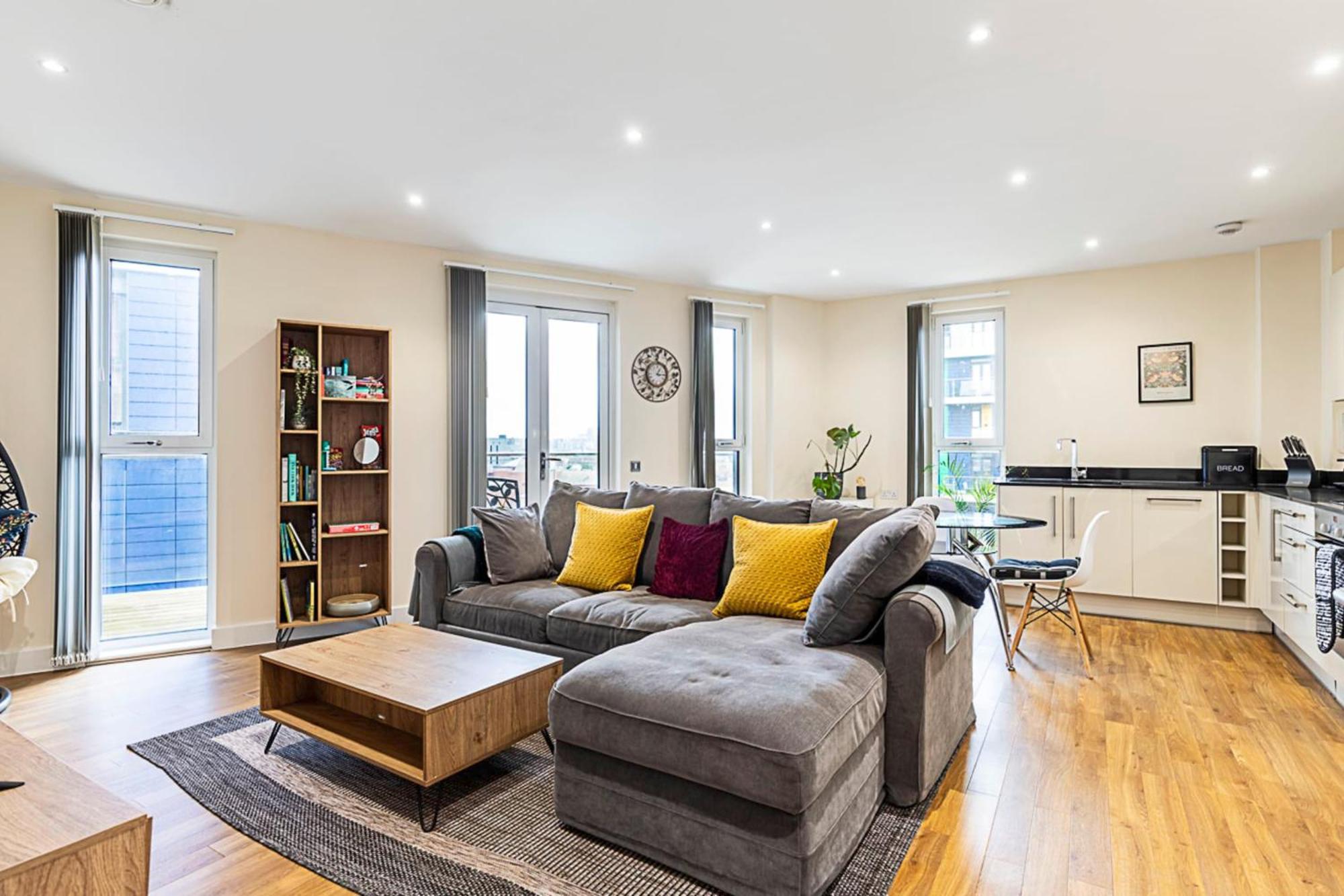 Vibrant London Canal Apartment Exterior foto