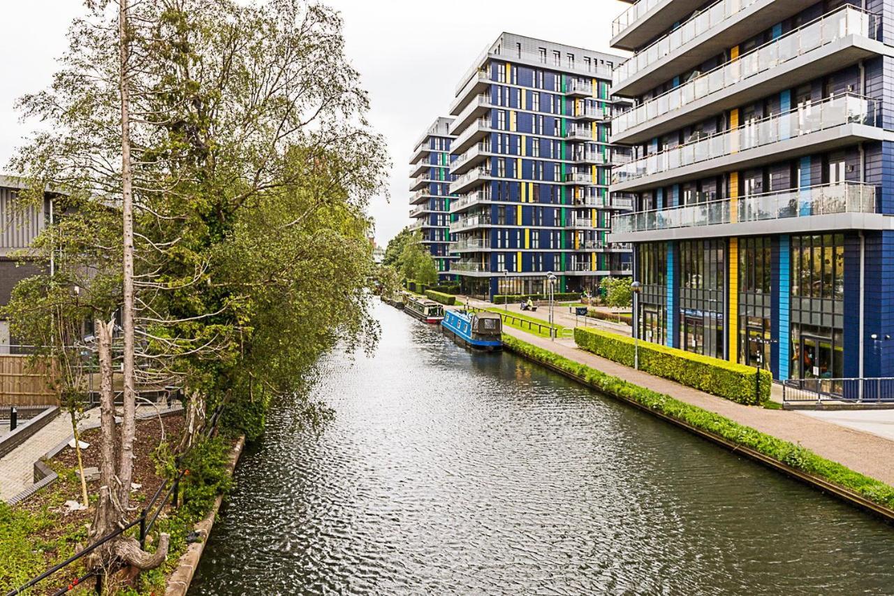 Vibrant London Canal Apartment Exterior foto